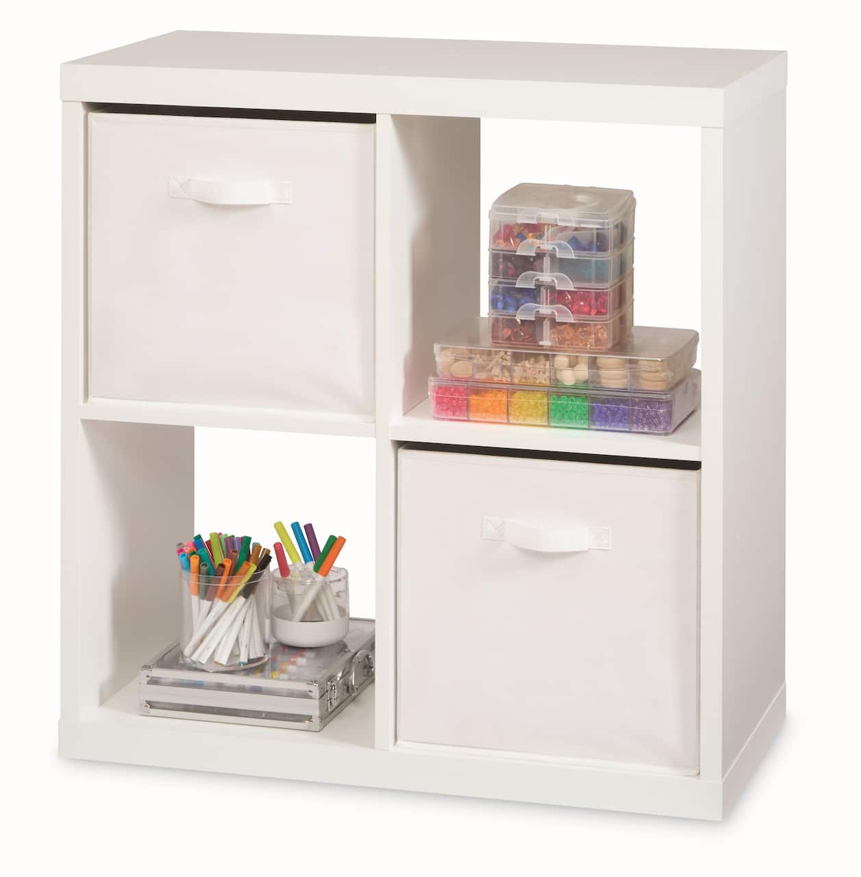 Make Station 4-Cube Shelf by Simply Tidy®